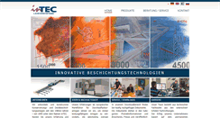 Desktop Screenshot of intec-lackiersysteme.de